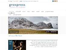 Tablet Screenshot of groxpressimages.at